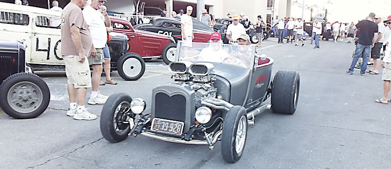 Hot Rod Heaven During SpeedWeek at Bonneville Salt Flats