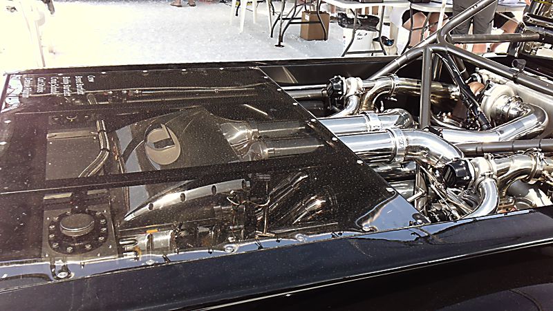 Speed Week Technical Inspection Check in Area