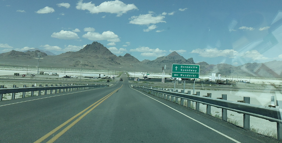 Bonneville Salt Flats Exit 4