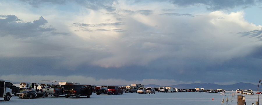 Speed Week Record Setter's Return Run Line up From Impound